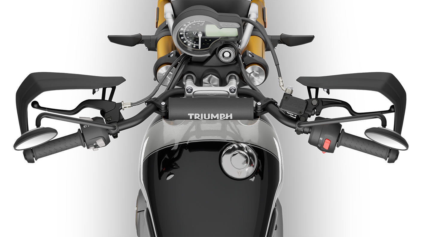 Triumph scrambler 400cc clearance